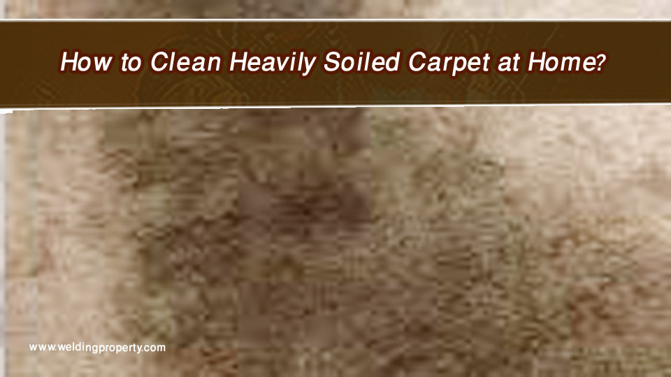 How to Clean Heavily Soiled Carpet at Home