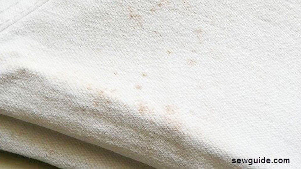 How to Remove Brown Stains from White Clothes